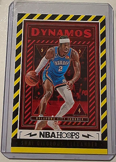 2023-24 Panini NBA Hoops #6 Shai Gilgeous-Alexander Dynamos — front