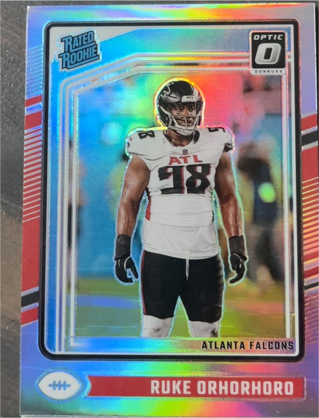 2024 Panini Donruss Optic #287 Ruke Orhorhoro — front