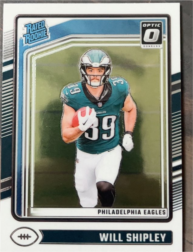 2024 Panini Donruss Optic #298 Will Shipley — front