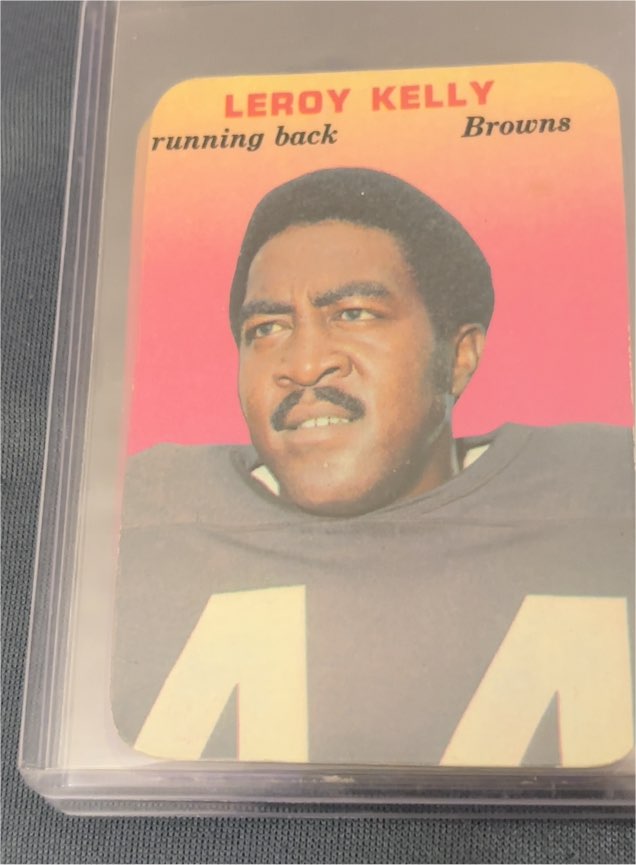 1970 Topps Super Glossy #5 Leroy Kelly — front