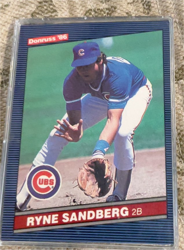 1986 Donruss #67 Ryne Sandberg — front