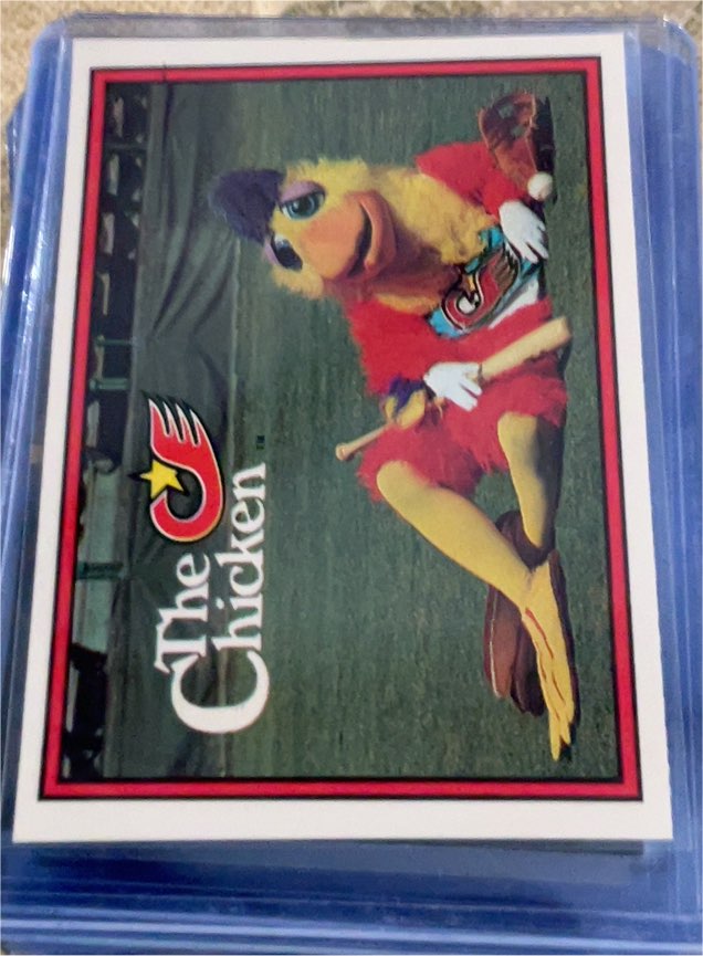 1982 Donruss #531 San Diego Chicken — front