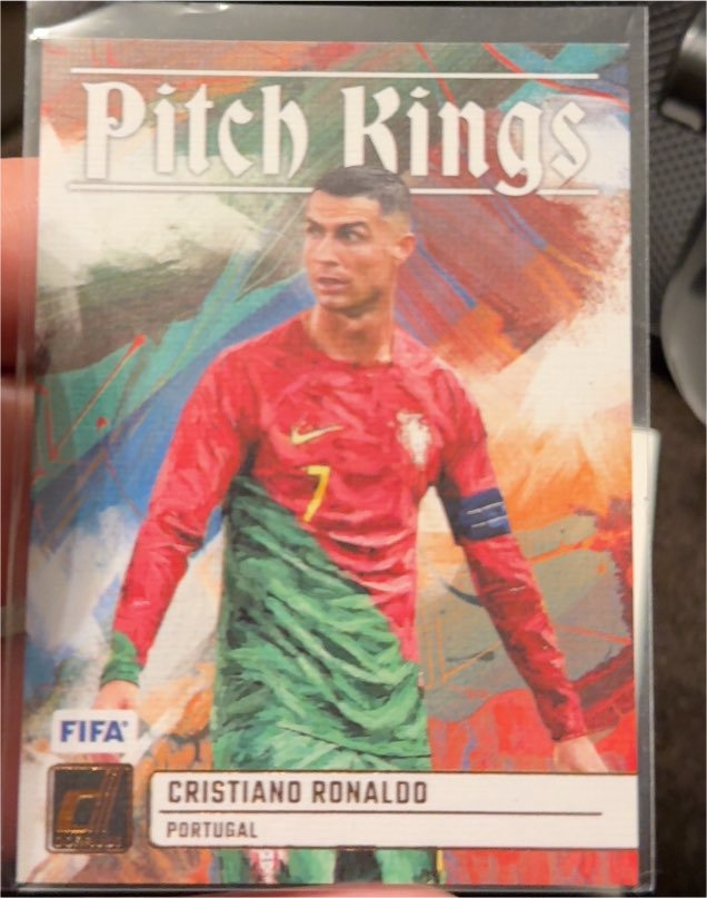 2023-24 Donruss #11 Cristiano Ronaldo Pitch Kings — front