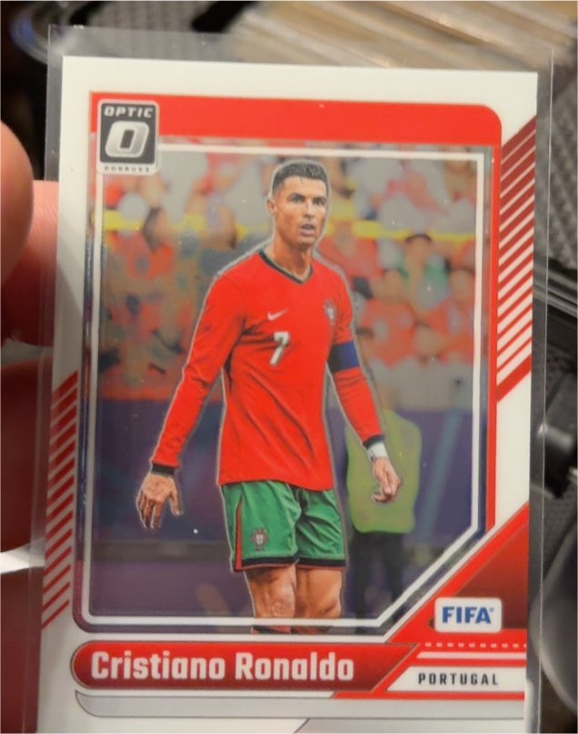 2024-25 Panini Donruss Optic #115 Cristiano Ronaldo — front