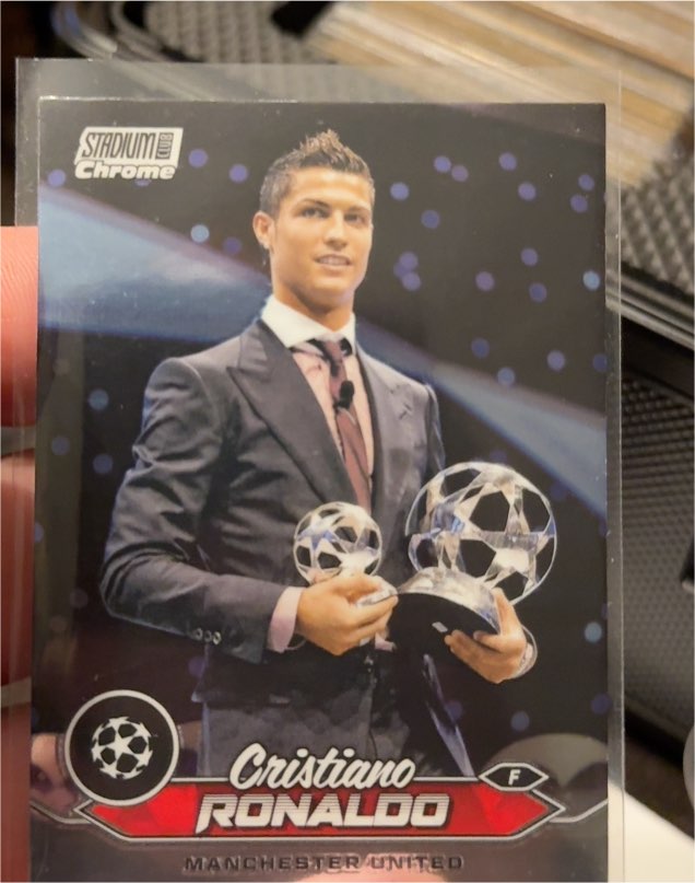 2023-24 Topps Stadium Club Chrome #7 Cristiano Ronaldo — front