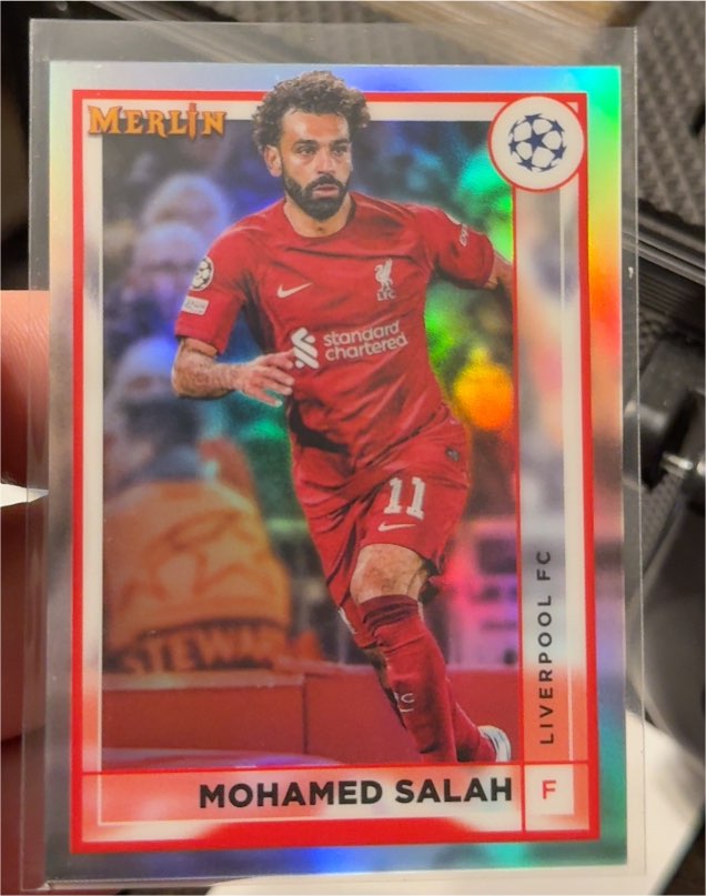 2022-23 Topps Merlin UEFA #88 Mohamed Salah — front