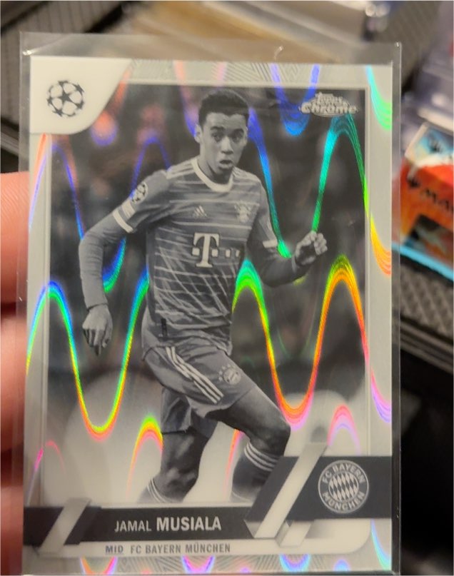 2022-23 Topps Chrome UEFA #42 Jamal Musiala — front