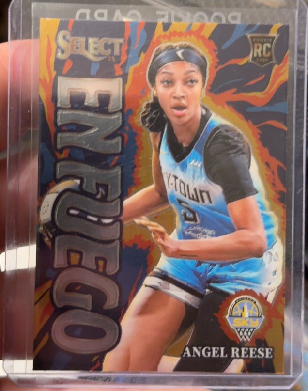 2024 Panini Select WNBA En Fuego #8 Angel Reese Rookie — front