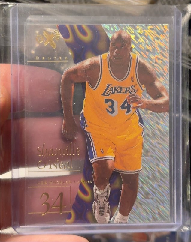1997-98 Skybox EX 2001 #7 Shaquille O'Neal — front