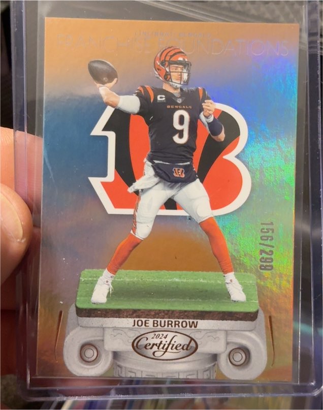 2024 Panini Certified Franchise Foundations #11 Joe Burrow — front