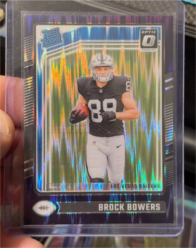2024 Panini Donruss Optic #215 Brock Bowers — front