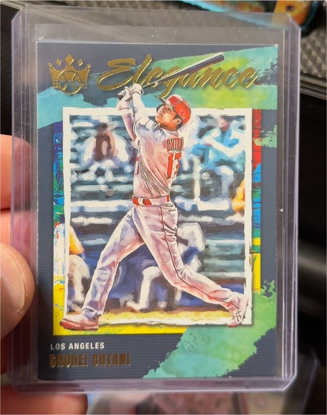 2022 Panini Diamond Kings Elegance #E-9 Shohei Ohtani — front