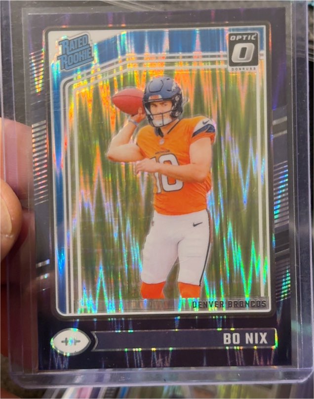 2024 Donruss Optic #209 Bo Nix — front