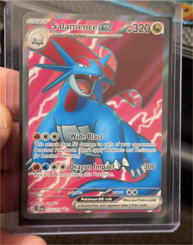 Salamence ex 177/159 SV09: Journey Together — front