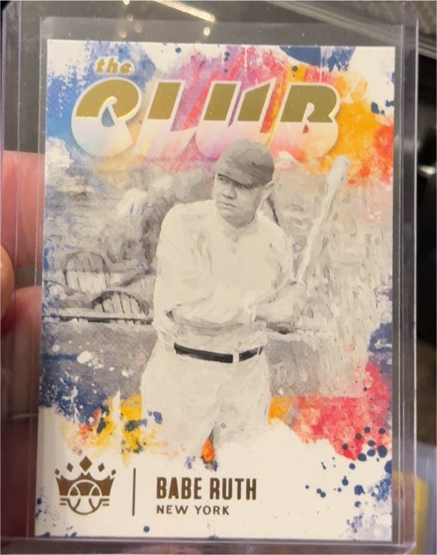 2021 Panini Diamond Kings The Club #TC-1 Babe Ruth — front