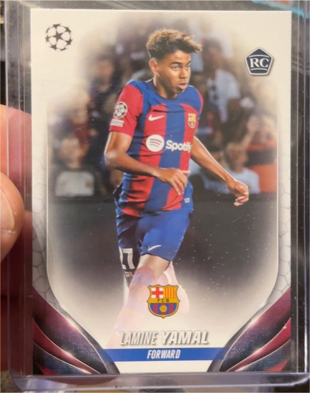 2023-24 Topps UEFA Club Competitions #64 Lamine Yamal — front