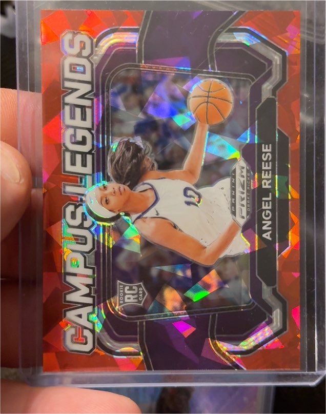 2024 Panini Prizm Draft Picks #4 Angel Reese Campus Legends — front