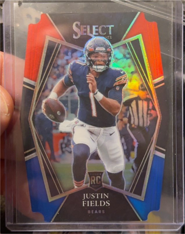 2021 Panini Select #150 Justin Fields — front