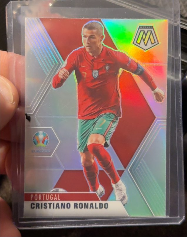 2021 Panini Mosaic UEFA Euro 2020 #160 Cristiano Ronaldo — front