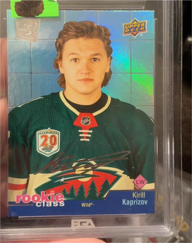 2020-21 Upper Deck Extended Series Rookie Class #RC-1 Kirill Kaprizov — front