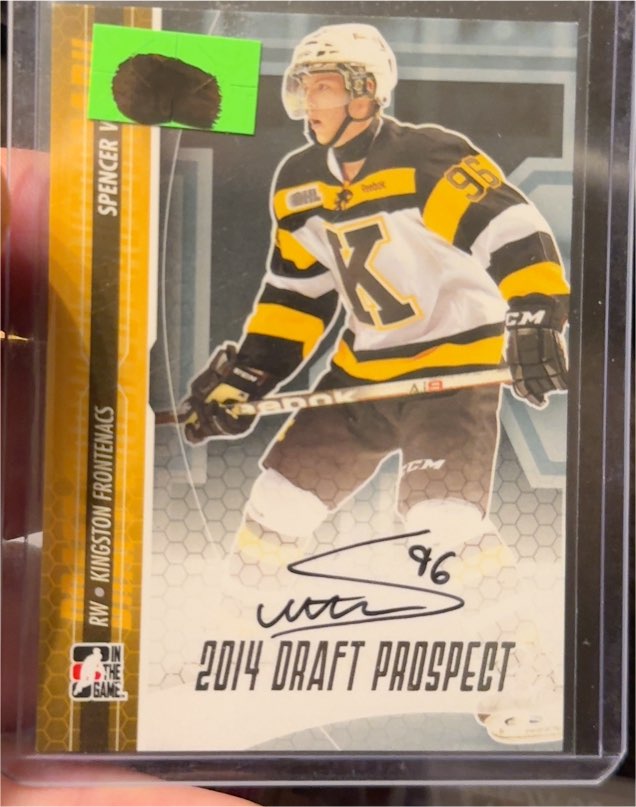 2014-15 ITG Draft Prospects Autographs #A-SW2 Spencer Watson — front