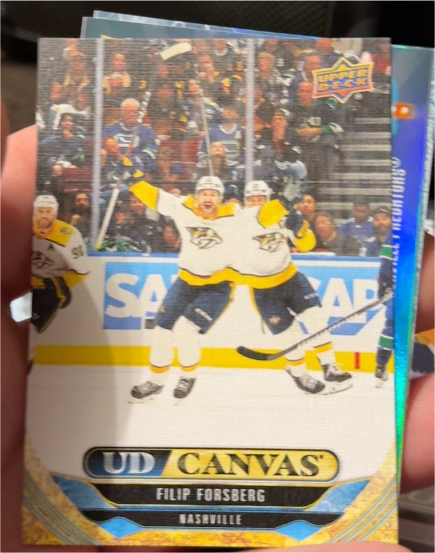 2024-25 Upper Deck UD Canvas #C200 Filip Forsberg — front