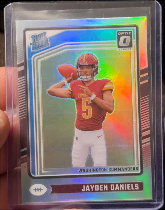 2024 Panini Donruss Optic #248 Jayden Daniels — front