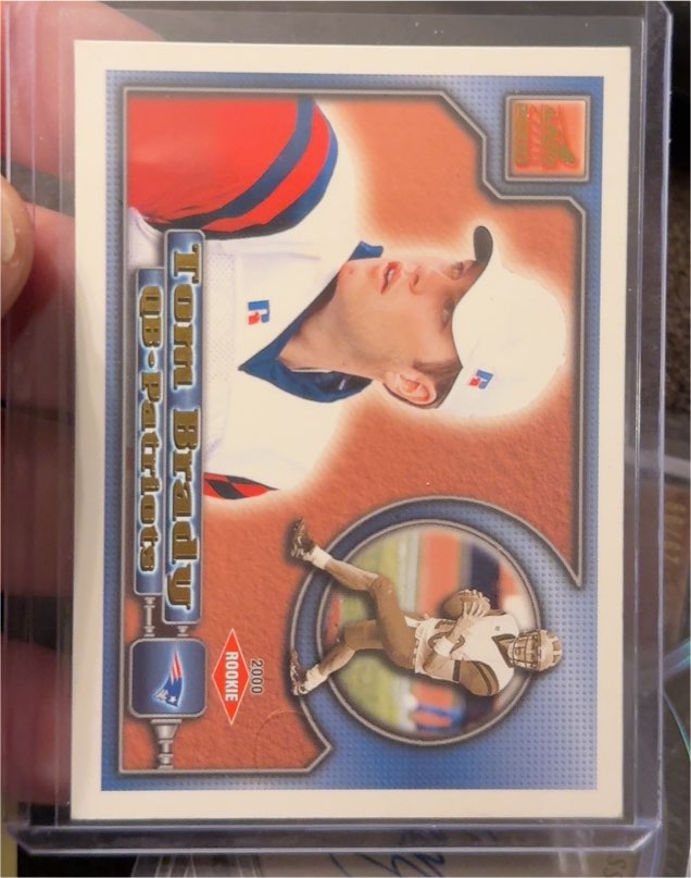 2000 Pacific Aurora #84 Tom Brady Rookie — front