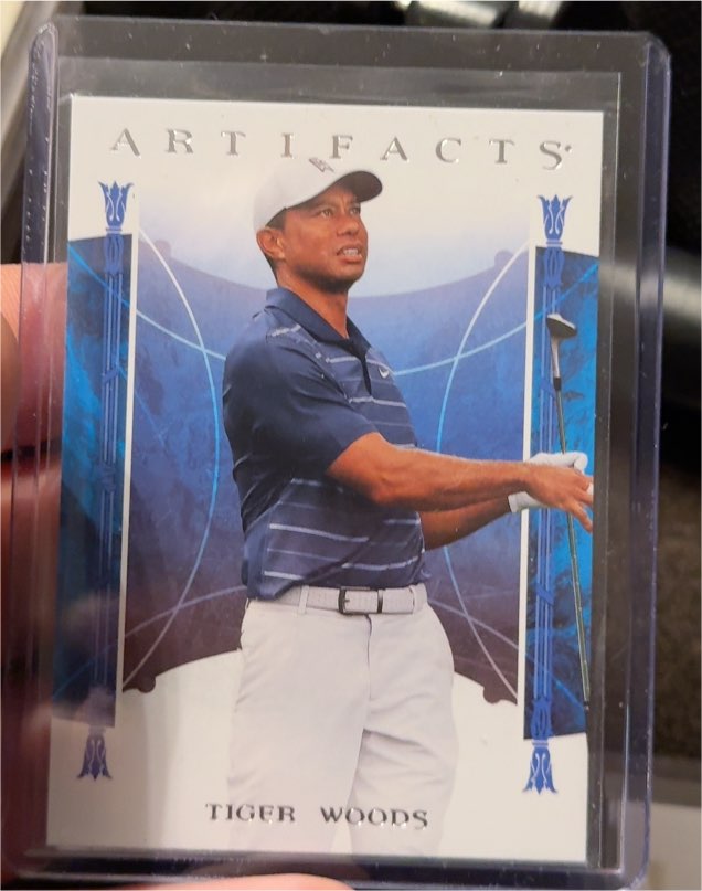2024 Upper Deck Portfolio Artifacts #2 Tiger Woods — front