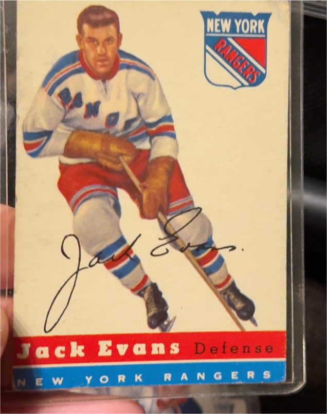 1954 Topps #14 Jack Evans — front