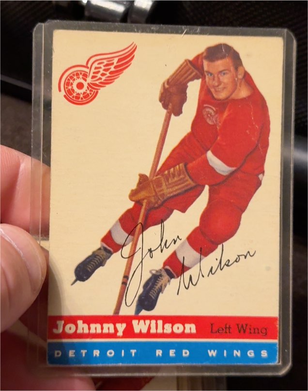 1954-55 Topps #4 Johnny Wilson — front