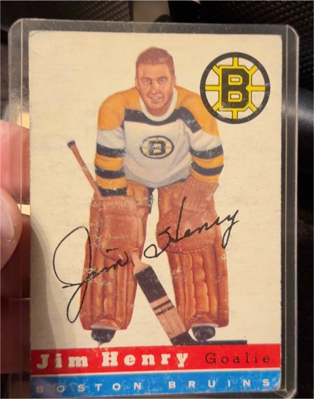 1954 Topps #37 Jim Henry — front