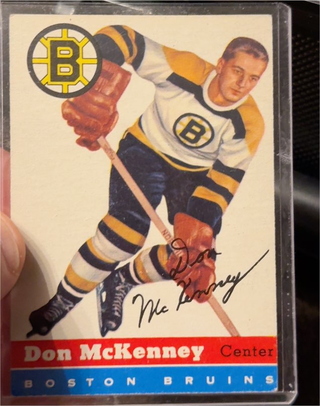1954 Topps #35 Don McKenney — front