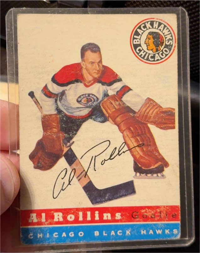 1954 Topps #26 Al Rollins — front