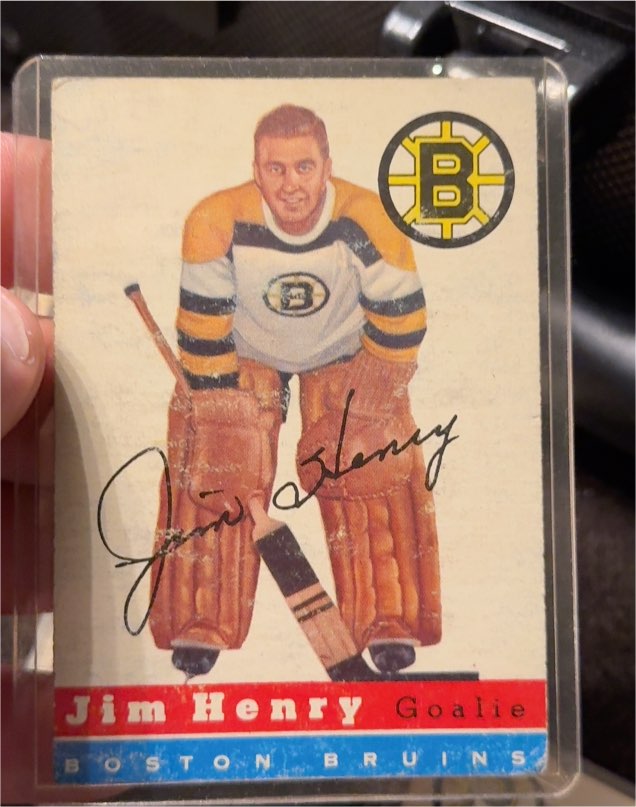 1954 Topps #37 Jim Henry — front