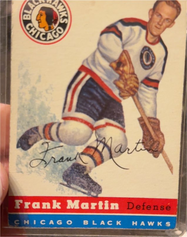 1954 Topps #30 Frank Martin — front