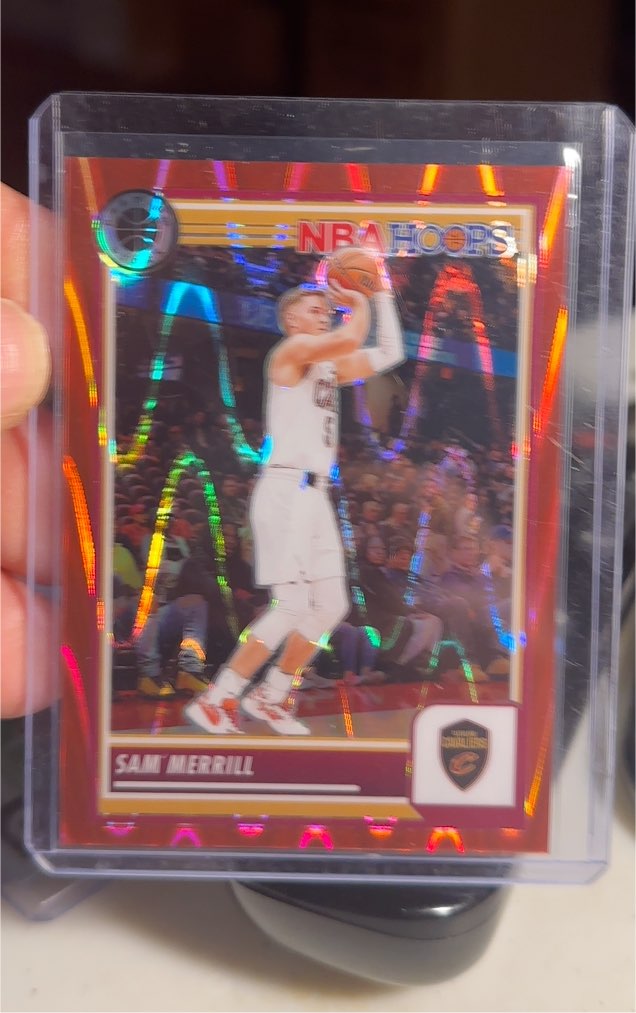 2023-24 Panini NBA Hoops Premium Stock #233 Sam Merrill — front