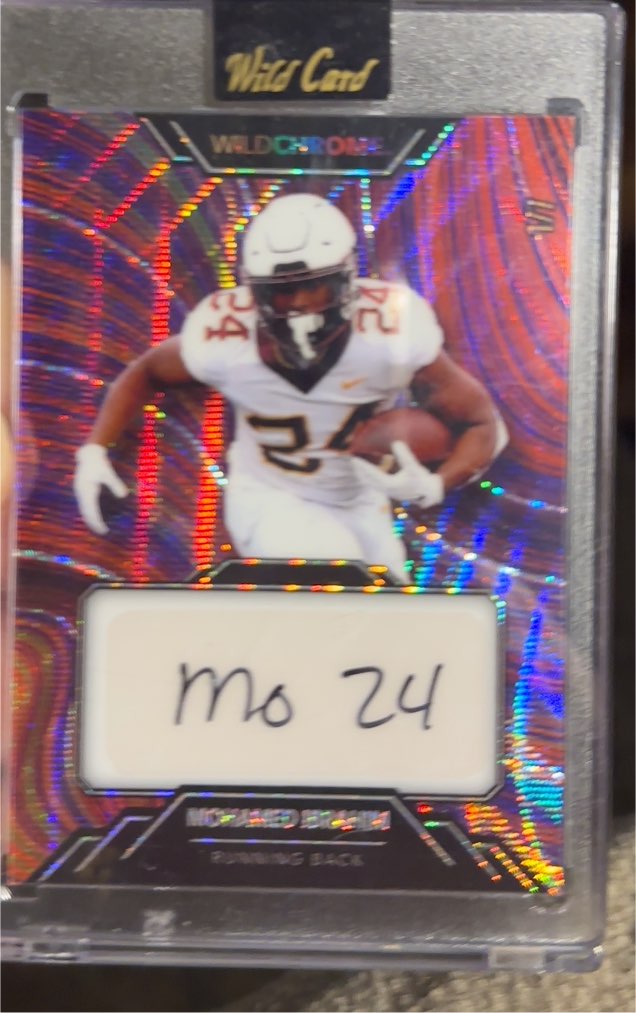 2023 Wild Card Wildchrome #24 Mohamed Ibrahim — front