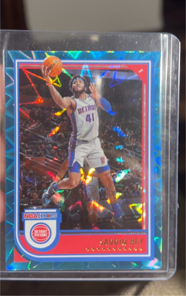 2022-23 Panini NBA Hoops #62 Saddiq Bey — front