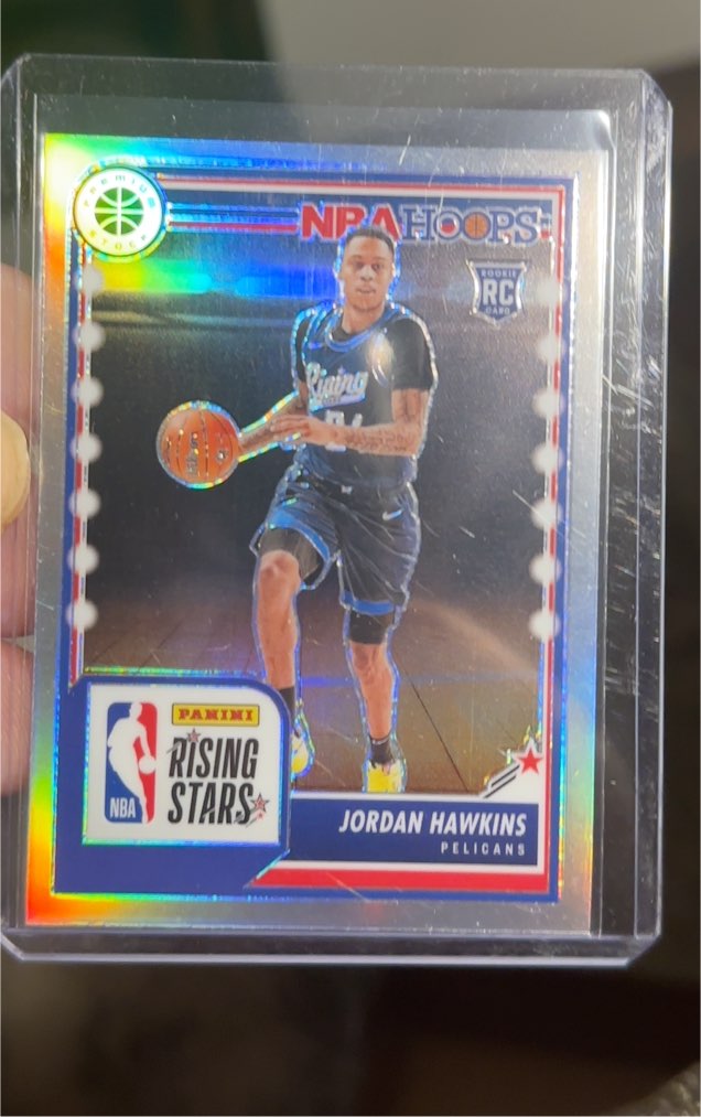 2023-24 Panini NBA Hoops Premium Stock #288 Jordan Hawkins — front