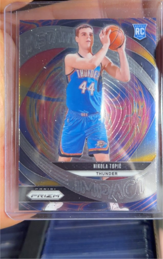 2024-25 Panini Prizm #3 Nikola Topic — front
