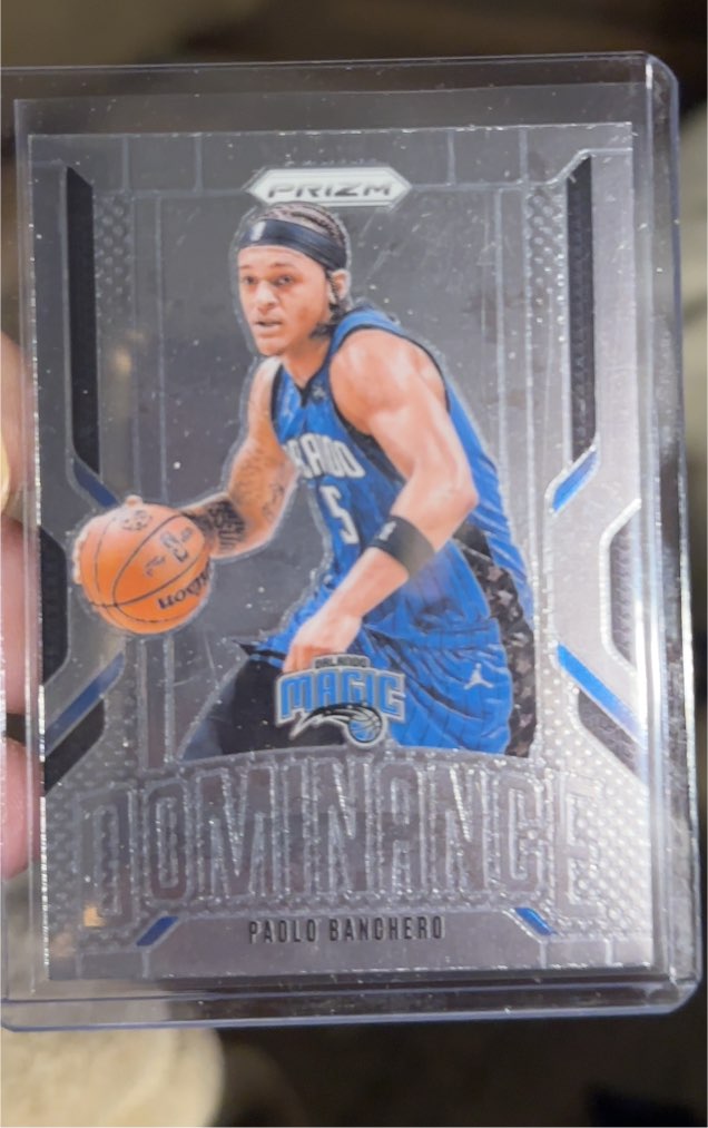 2024-25 Panini Prizm #19 Paolo Banchero Dominance — front