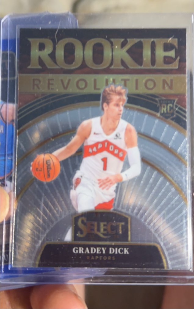 2023-24 Panini Select #22 Gradey Dick Rookie Revolution — front