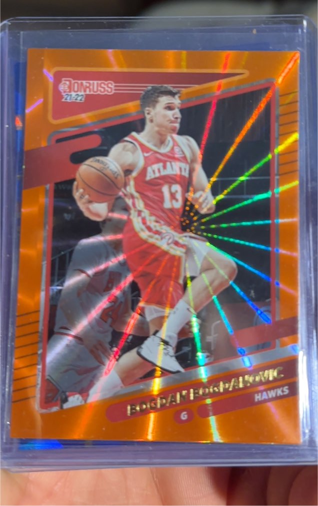 2021-22 Donruss #40 Bogdan Bogdanovic — front