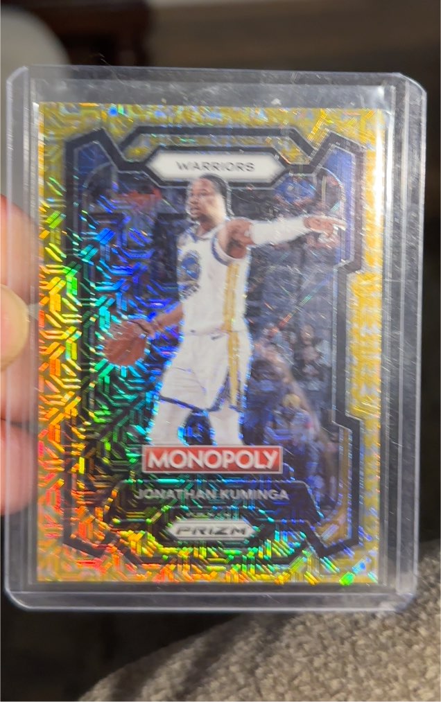 2023-24 Panini Prizm Monopoly #30 Jonathan Kuminga — front