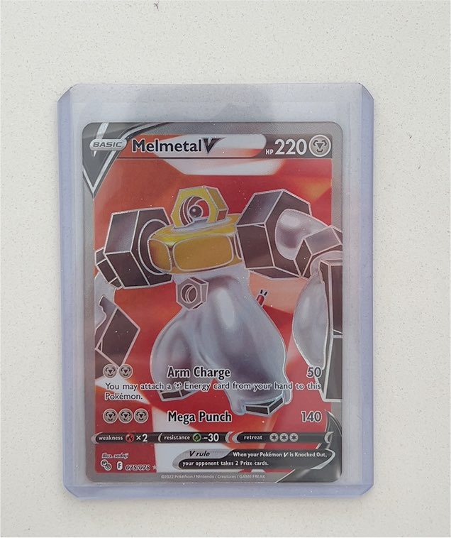 2022 Pokémon TCG Pokémon GO #075 Melmetal V — front