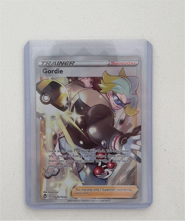 2022 Pokémon TCG Silver Tempest Trainer Gallery #TG24 Gordie — front
