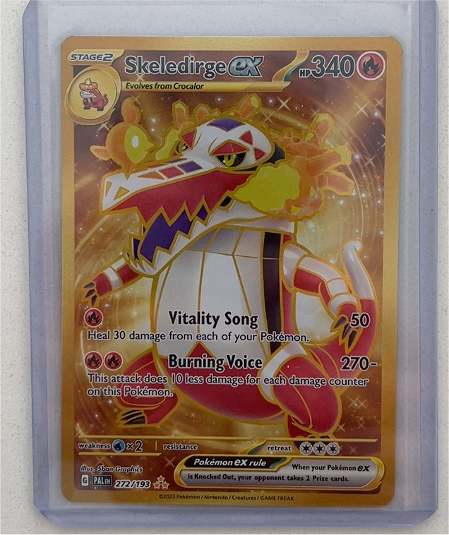 Skeledirge ex 272/193 Paldea Evolved — front