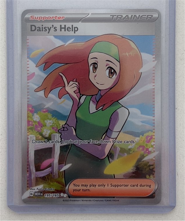 2023 Pokémon Scarlet & Violet 151 #195 Daisy's Help — front