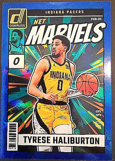 2024-25 Donruss Net Marvels #0 Tyrese Haliburton — front